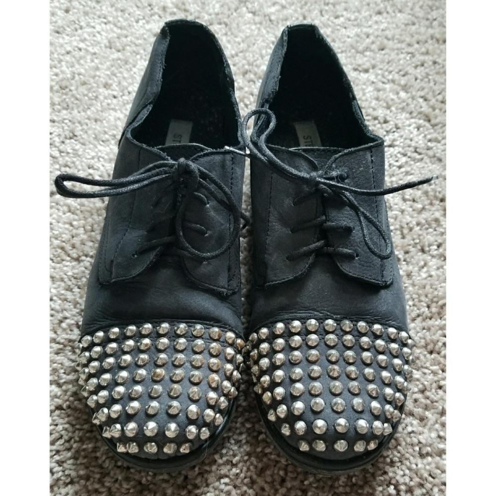 Steve Madden Shoes - Black with Silver Studs